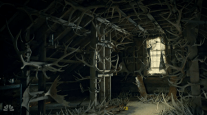 Also, did I mention that the antler room was super f*cking creepy? Because it is.