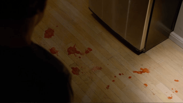 Looks like blood to me!