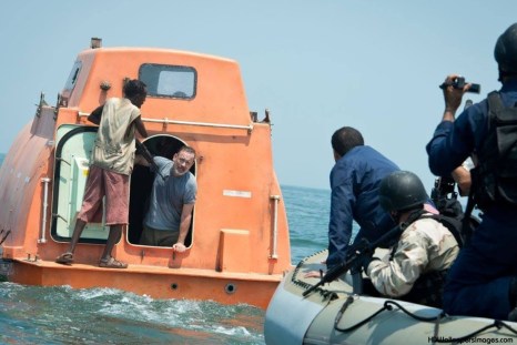 Ha! What a weird-looking boat. There's something you'd never see in a newspaper.