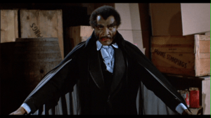 It' also worth noting that despite the existence of Dracula films in this universe, no one ever questions the dude dressed exactly like him. -Source