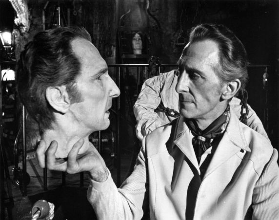 Cinerama You know you've made it when you're holding a waxen image of your own head.