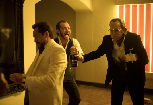 Recorded Picture Company "Act like you're enjoying yourself." Probably the hardest thing anyone had to do on the set of this movie.