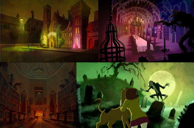 scooby doo backgrounds