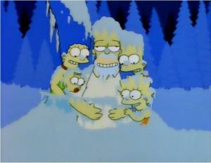 simpsons shining