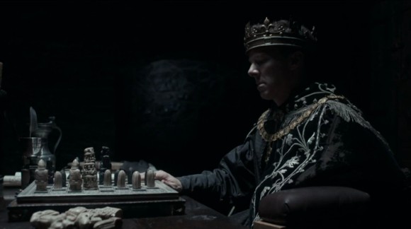 BBC He has an ongoing game of chess against himself through the whole movie. Honestly, I just spent the runtime begging the TV to shut up.